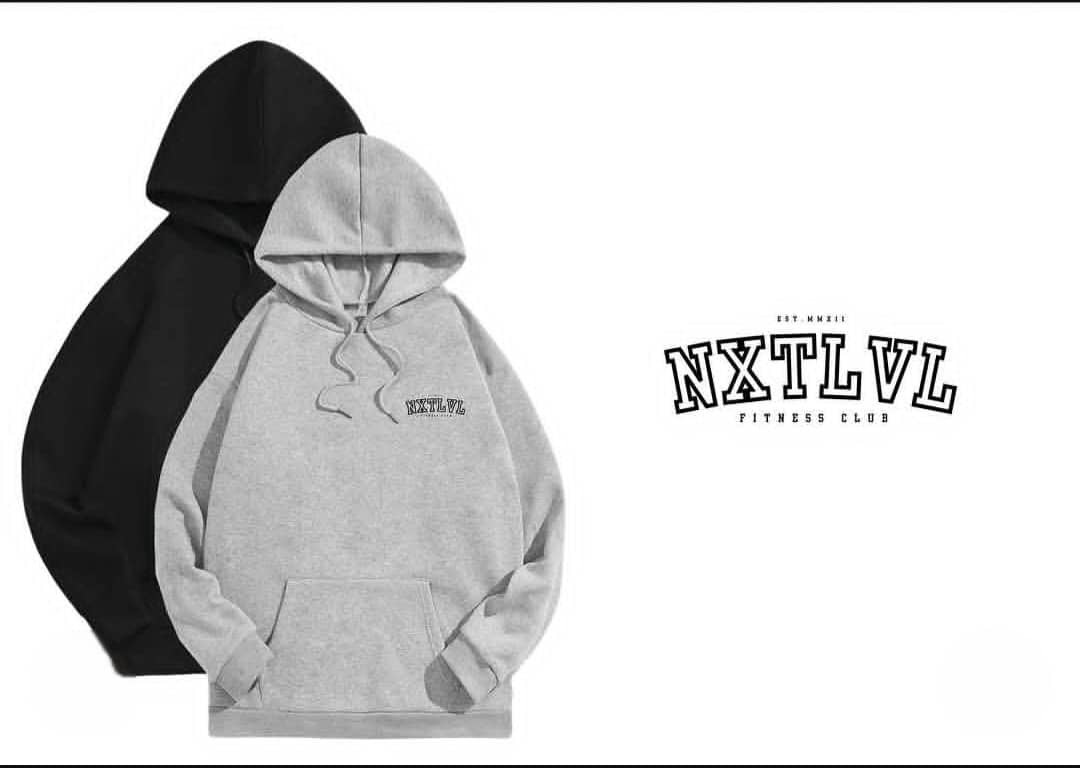 NXTLVL Hoodie Black Grey